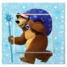 Выключатель - Медведь с подарками